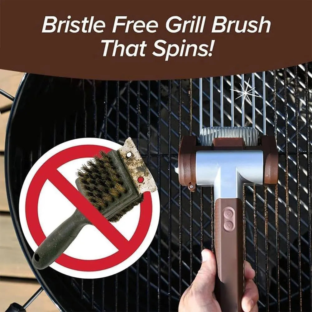 Electric Grill Cleaner Roller