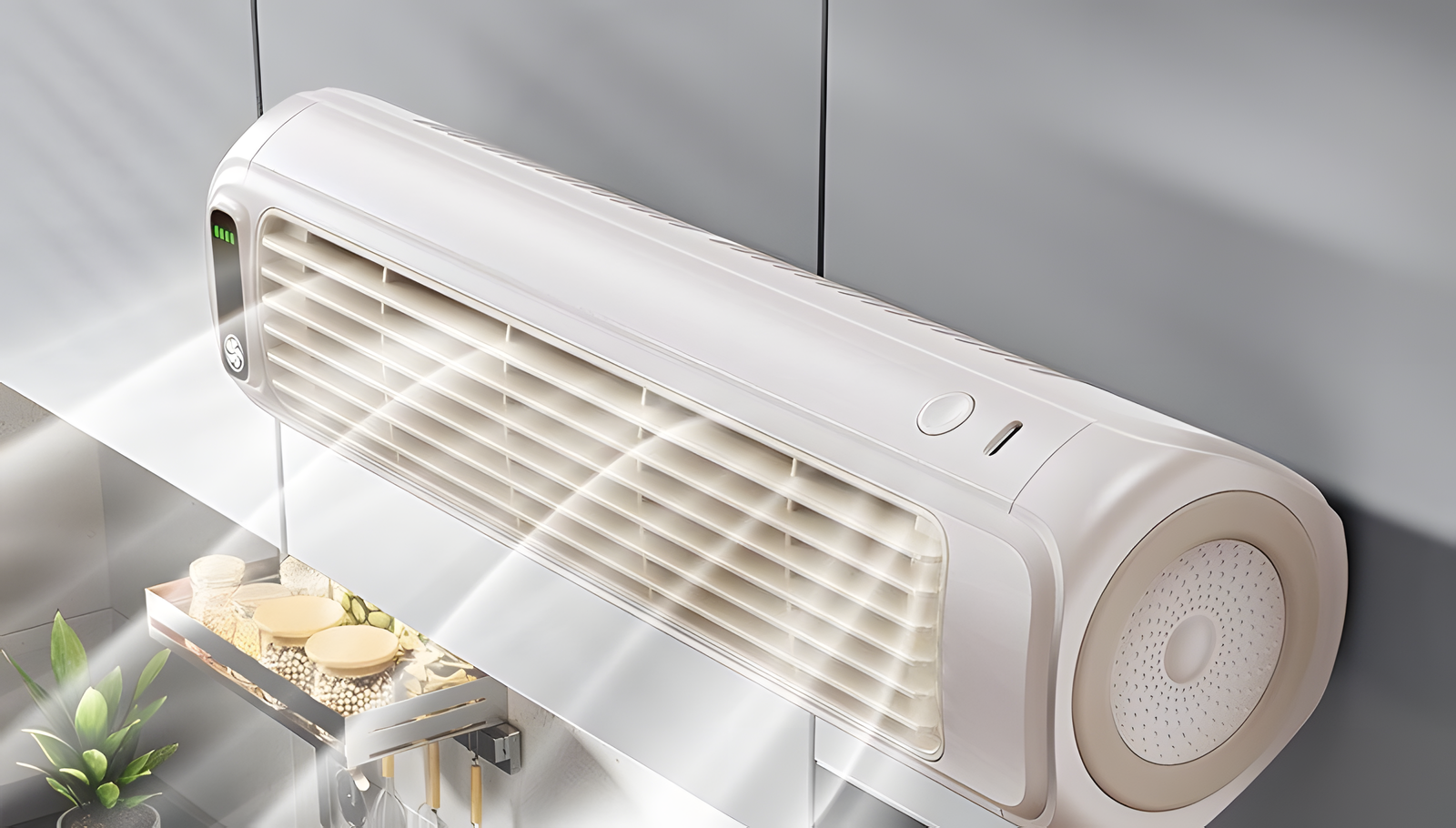 Portable Tower Fan with Wall Mount