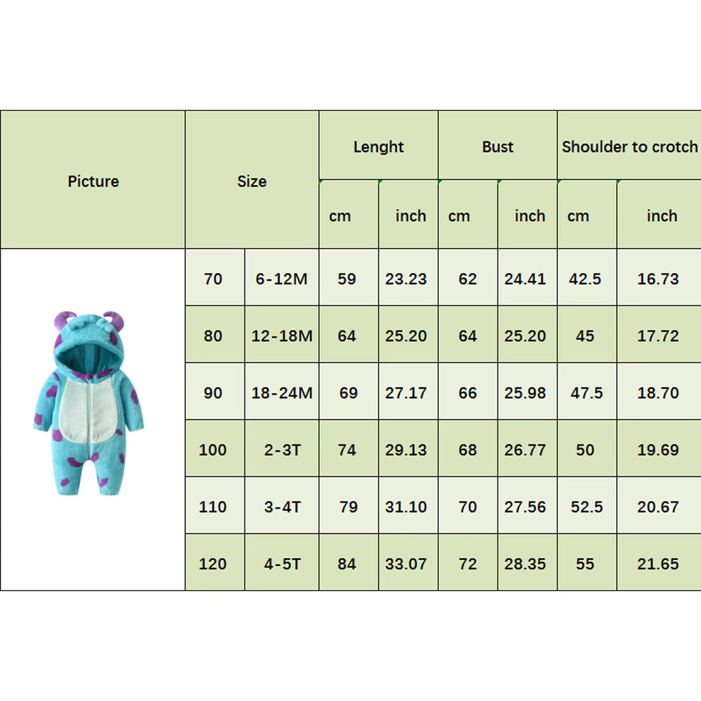 Baby Hooded Fleece Jumpsuit